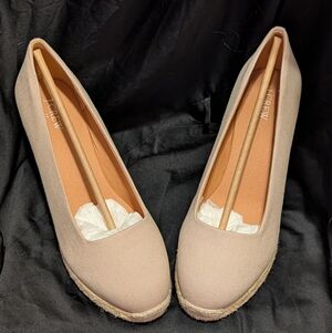 J. Crew Women's Tan Espadrille Wedges